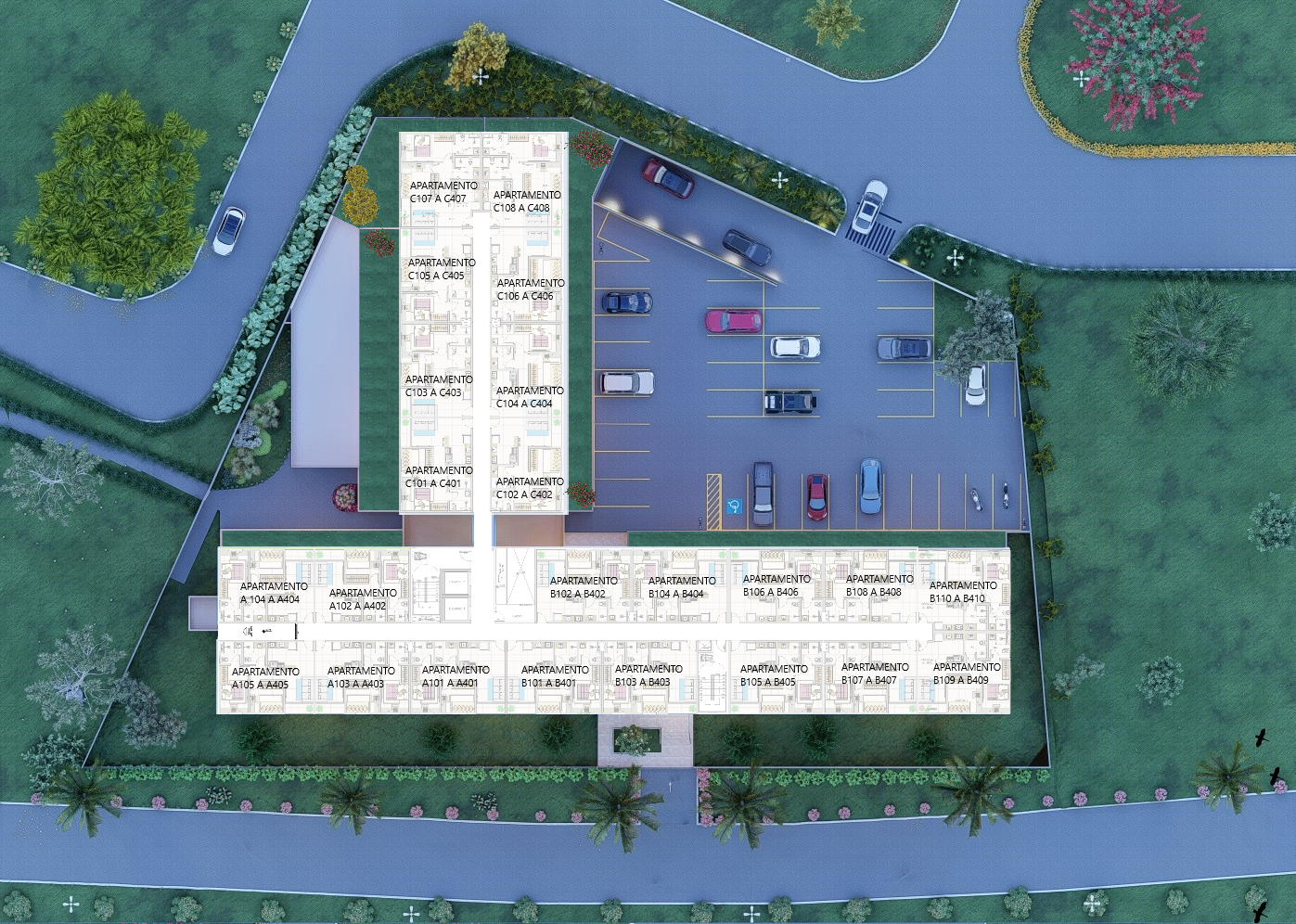 Residencial Lara Costa — planta 6